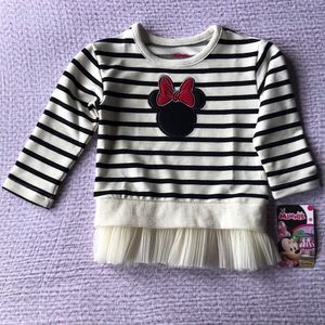 Minnie Mouse sweater.